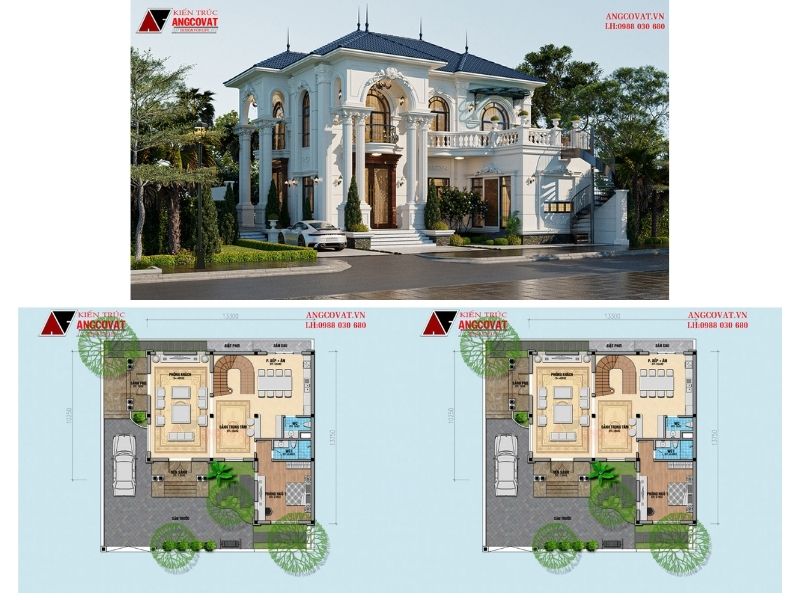 Nhà 2 tầng 150m2 đẹp và sang trọng