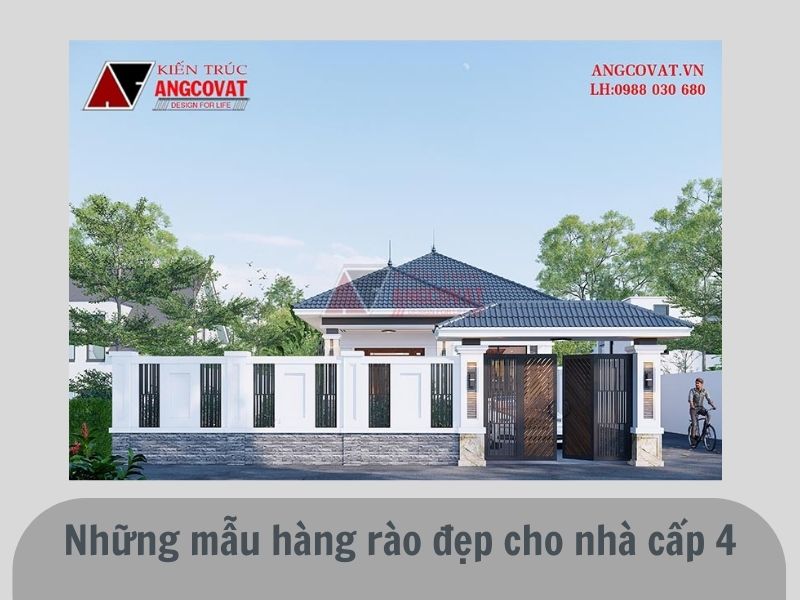 1001 ý tưởng Những mẫu hàng rào đẹp cho nhà cấp 4 Tự thiết kế và lắp đặt đơn giản