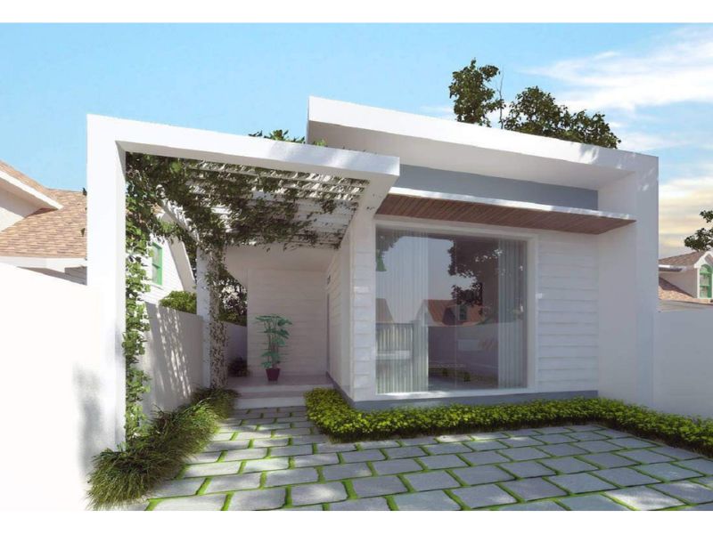 Thiết kế nhà cấp 4 vừa ở vừa kinh doanh 1 tầng phù hợp cho mọi gia đình