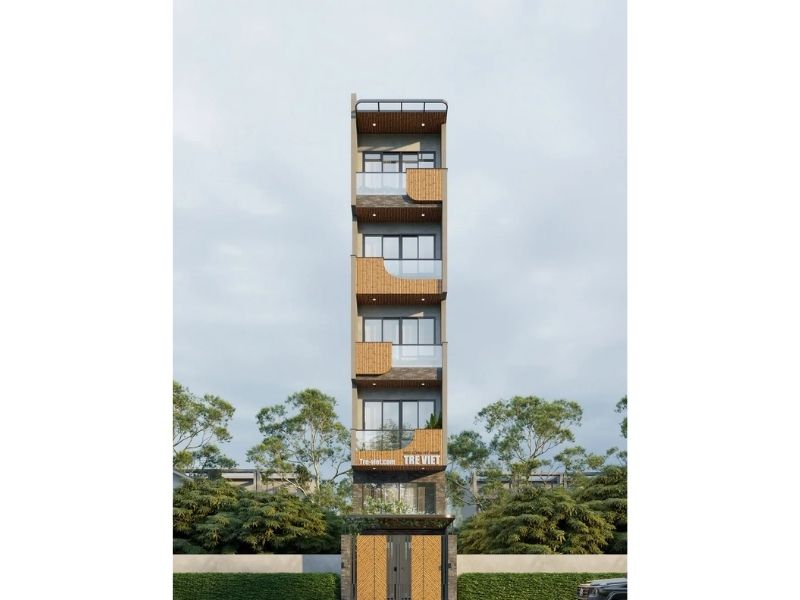 Những yếu tố ảnh hưởng đến chi phí xây nhà 5 tầng 40m2 