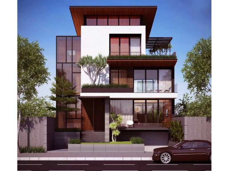 Biệt thự 3 tầng 120m2 3.5 tỷ đẹp mắt