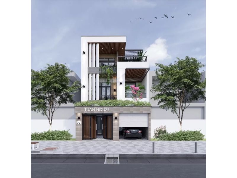 Nhà 3 tầng 120m2 đẹp mê lòng người