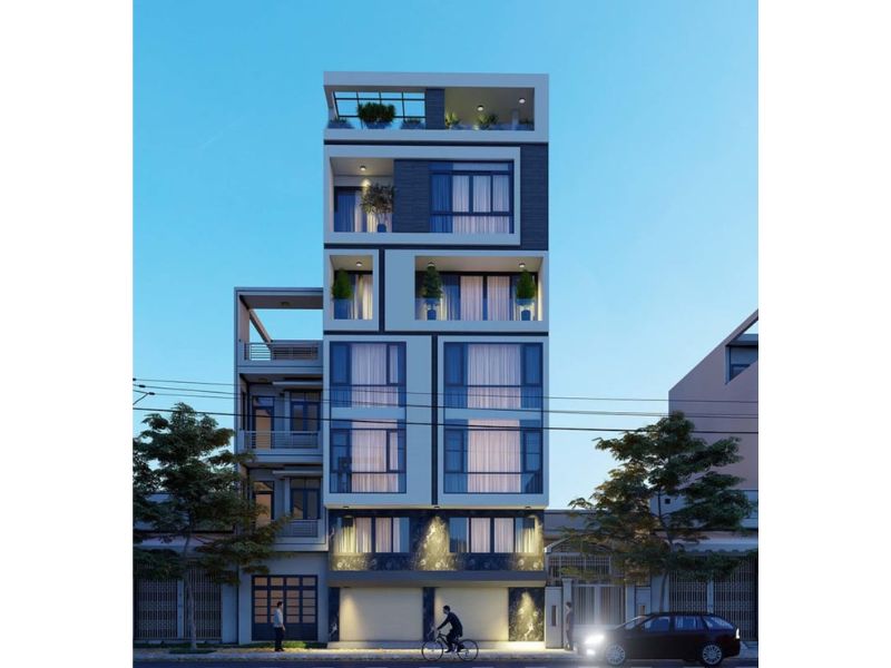 Chung cư mini dạng nhà phố 50m2
