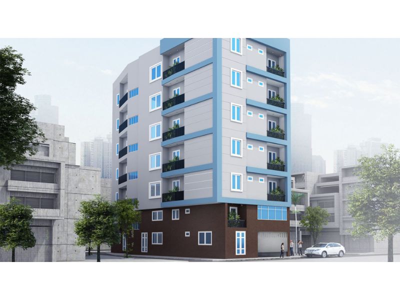 Nhà chung cư mini 50m2 2 mặt tiền