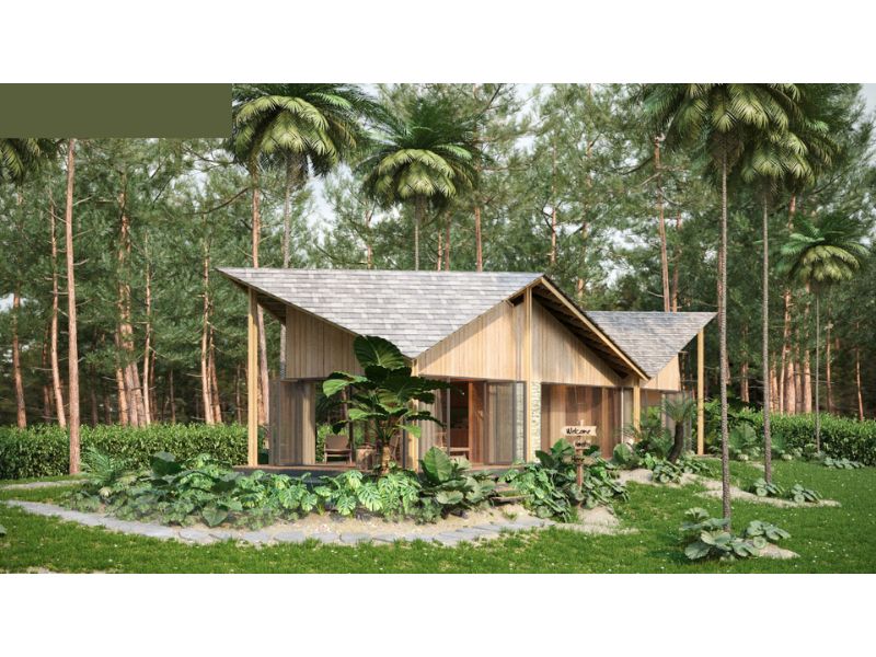 Homestay nhà vườn phong cách mộc mạc, dân dã 