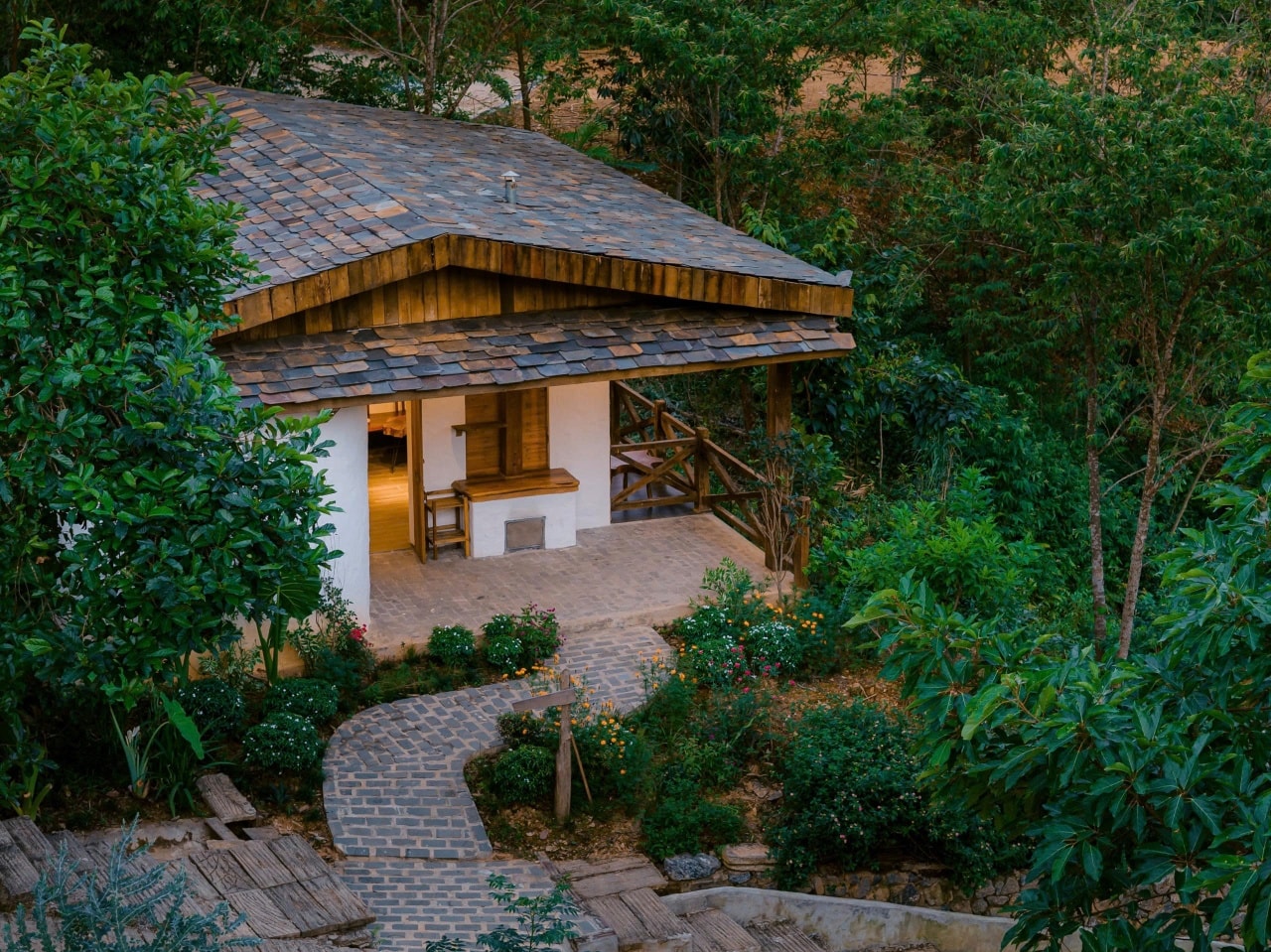 Không gian bình yên và thanh tịnh