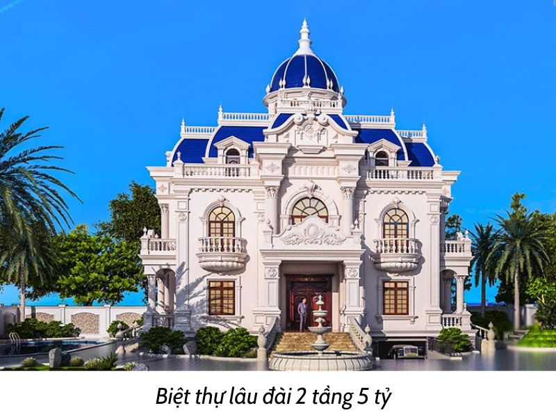 Biệt thự 2 tầng ấn tượng tại Thanh Hóa