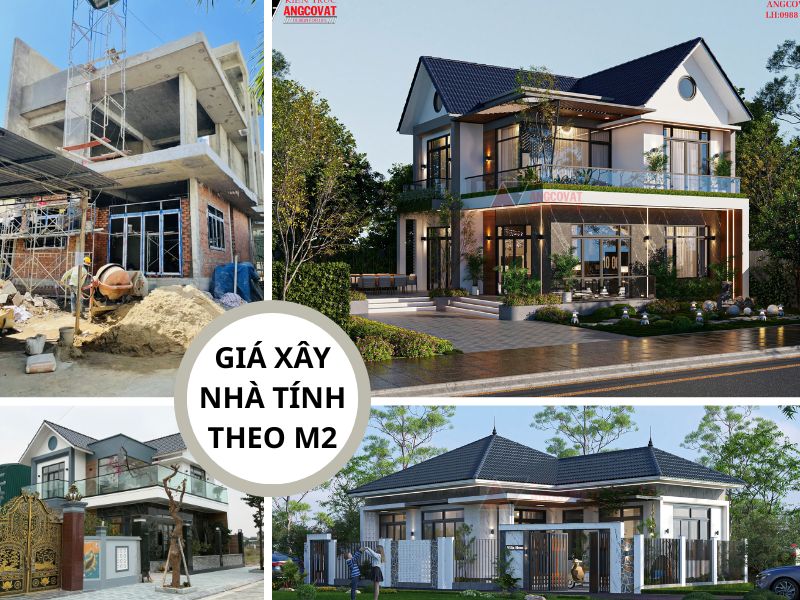 Xác định "Giá xây nhà tính theo m2"
