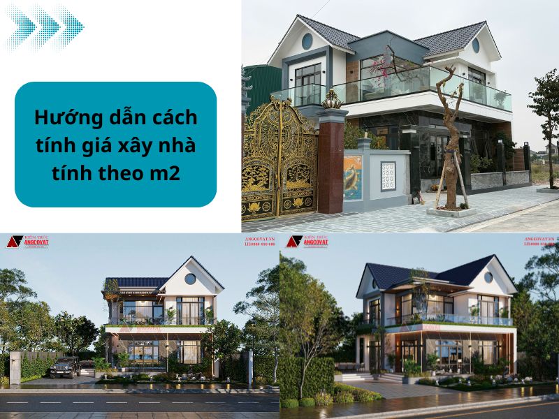 Hướng dẫn cách tính giá xây nhà tính theo m2 chi tiết