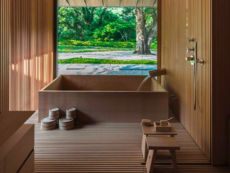 Không gian phòng tắm theo phong cách Nhật Bản - độc đáo và khác biệt