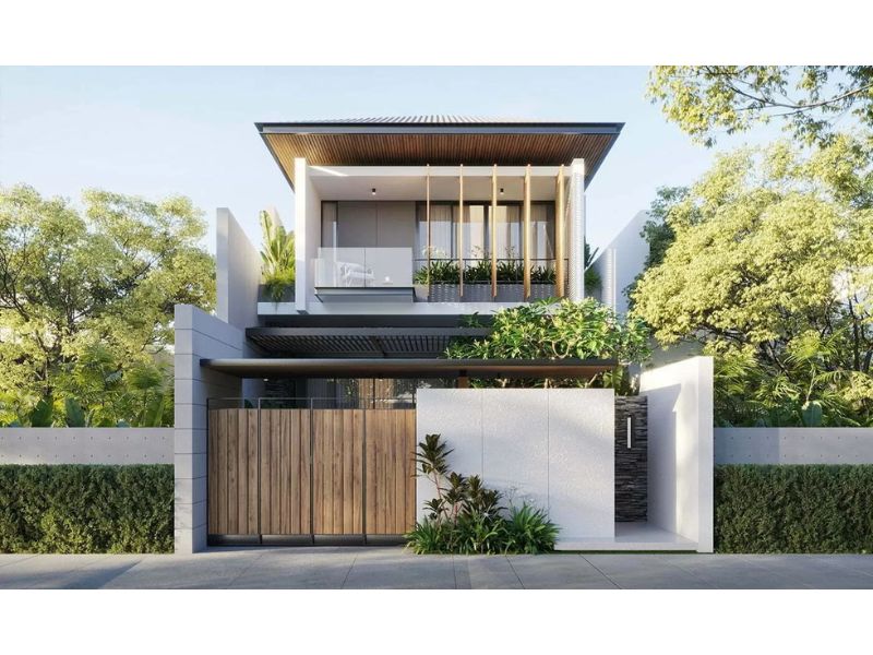 Biệt thự hiện đại 3 tầng mái bằng sang trọng