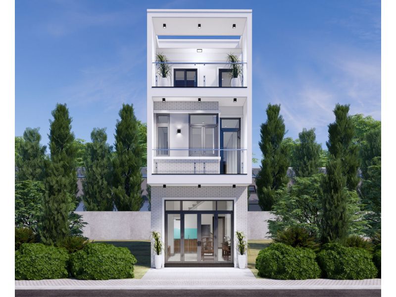 Tham khảo mẫu nhà 3 tầng 6x11m thiết kế tối giản, tiết kiệm chi phí