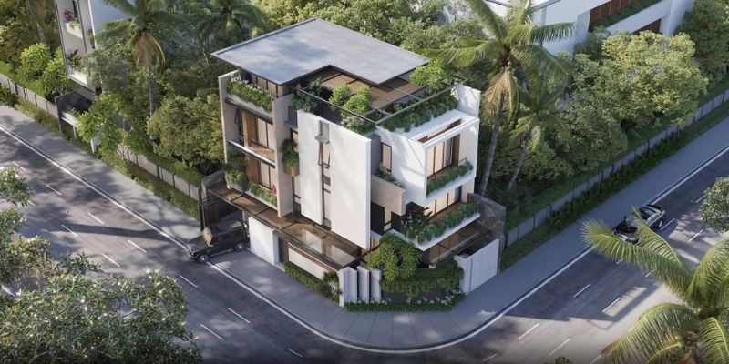 Lý do vì sao công trình nhà 4 tầng mặt tiền 8m được yêu thích