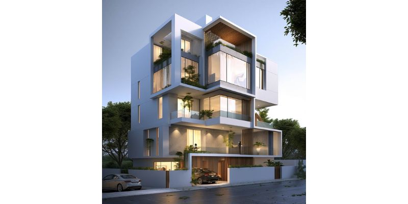 Không gian đáng sống trong mẫu nhà 4 tầng mặt tiền 8m