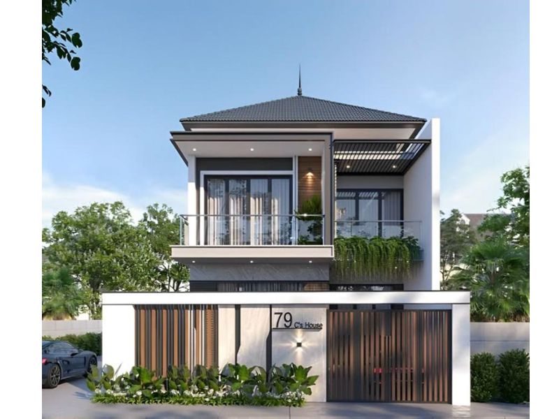 Thiết kế đường nét tinh tế đồng điệu cùng vật liệu cao cấp tôn lên nét đẹp hiện đại, bền vững theo thời gian 