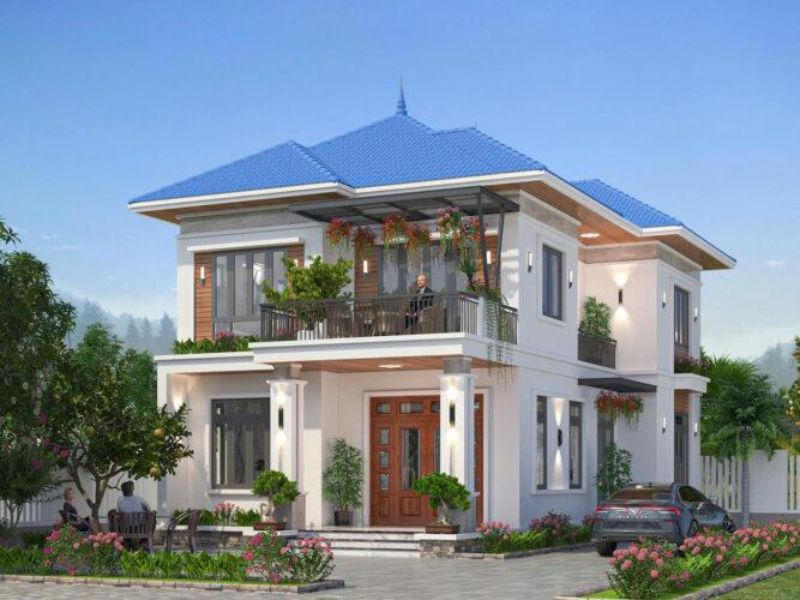 Thiết kế nhà 10x12m hài hòa giữa kiến trúc và thiên nhiên 