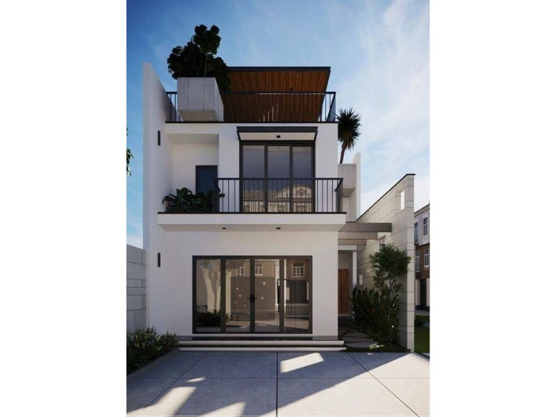 Nhà phố 2 tầng sang trọng