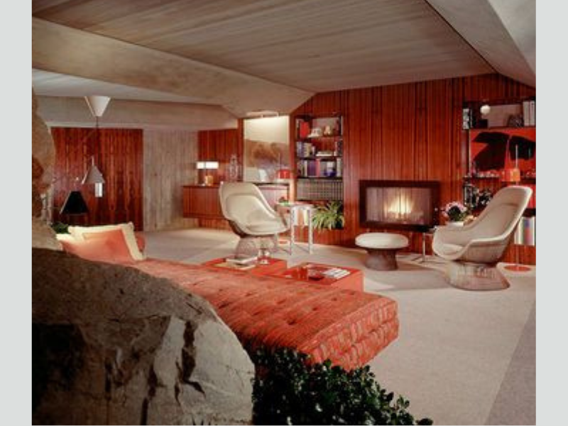 Mẫu thiết kế nội thất phòng ngủ nhà phố phong cách retro