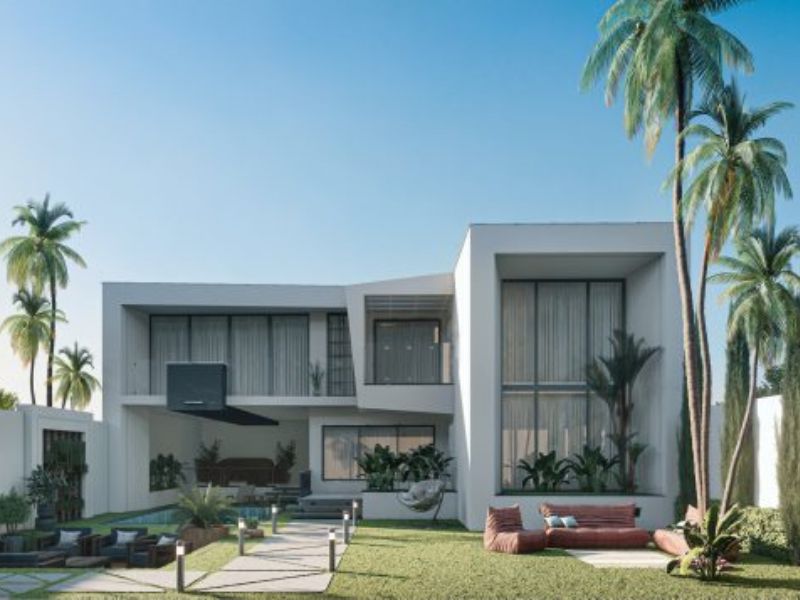 Mẫu biệt thự 2 tầng 300m2 phong cách hiện đại đẳng cấp