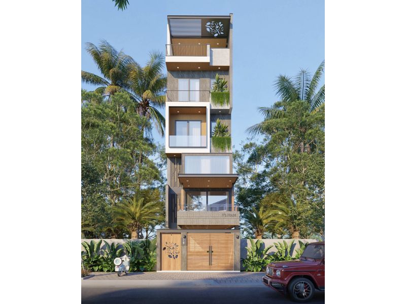 Nhà đẹp 6 tầng kết hợp ở và kinh doanh