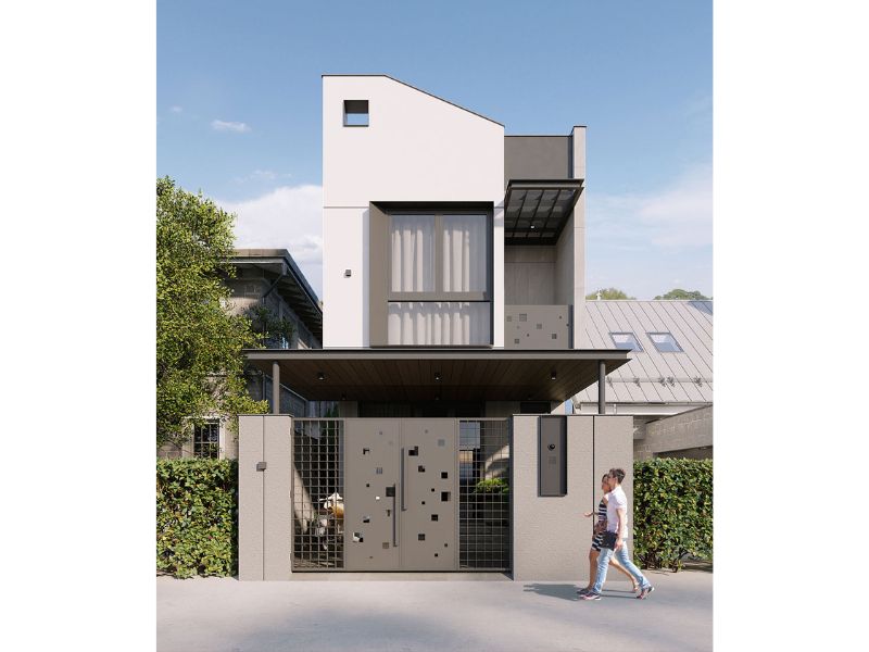 Ưu điểm nổi bật có ở mẫu nhà 2 tầng 3 phòng ngủ 5x17m