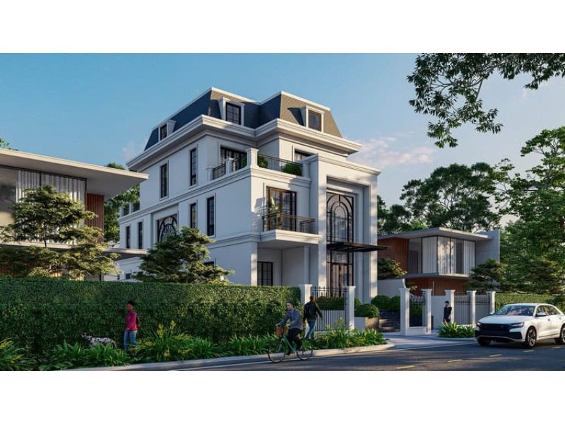 Biệt thự tân cổ thiên hiện đại của chủ đầu tư Nam Định