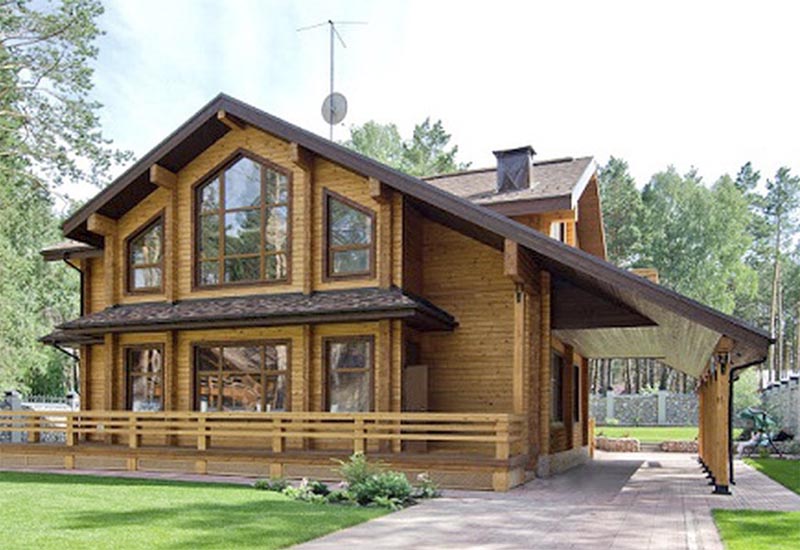 Phương án thiết kế nhà đẹp kiểu Bắc Âu số 4