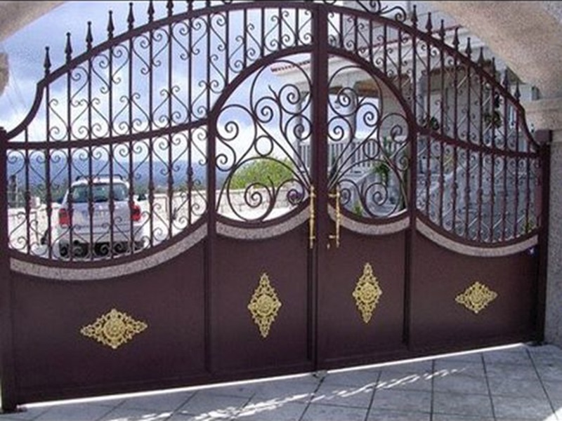 cách thiết kế cổng biệt thự lâu đài