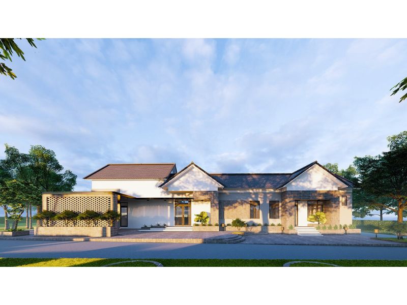 Nhà vườn 500m2 sở hữu không gian thông thoáng