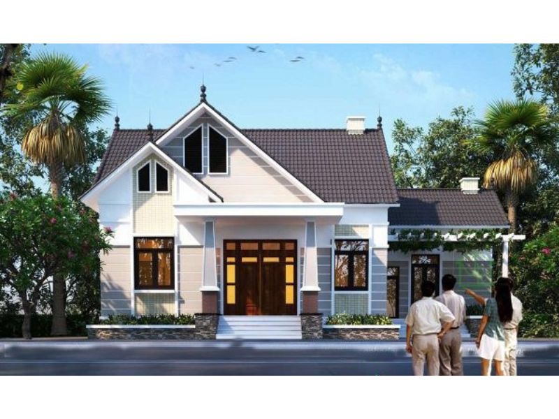 Ưu điểm của mẫu thiết kế nhà cấp 4 3 ngủ 9x15m