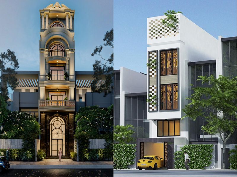 Mẫu nhà phố 5x15m đẹp đáng tham khảo