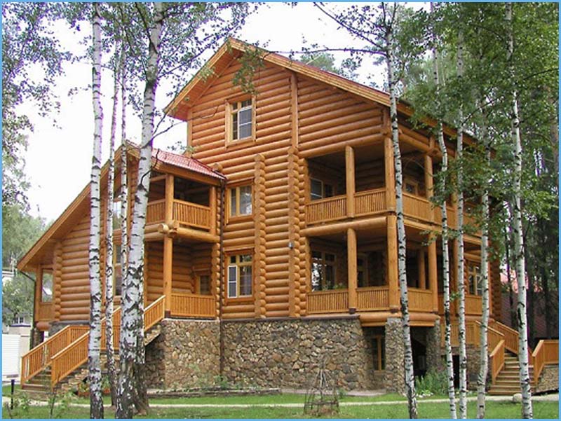 Thiết kế nhà 3 tầng bằng gỗ