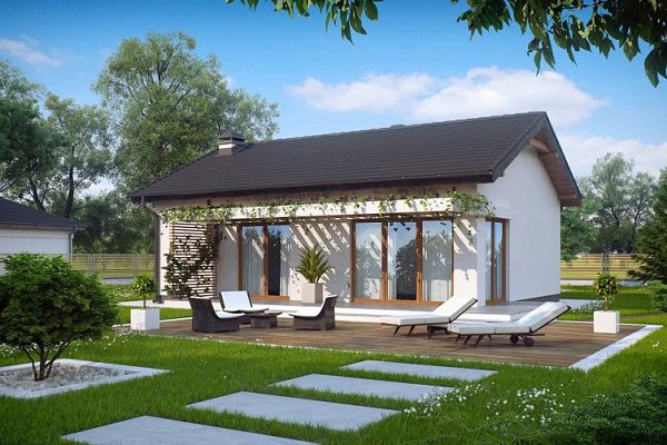 Xây Nhà 2021 - Phải Xây Nhà Biệt Thự Trệt Sân Vườn Đẹp - Kiến Trúc Angcovat