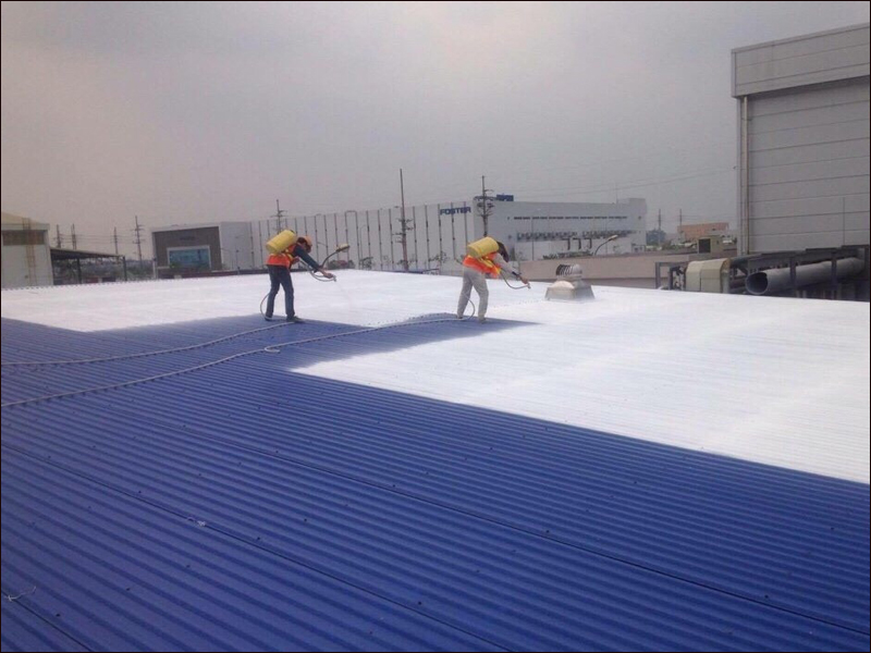 Giải pháp chống nóng cho mái tôn bằng lớp sơn 