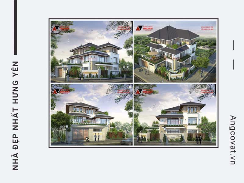 Chi phí thiết kế và xây dựng ngôi nhà đẹp nhất Hưng Yên