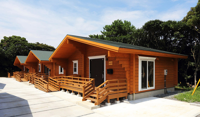 thiết kế nhà gỗ bungalow