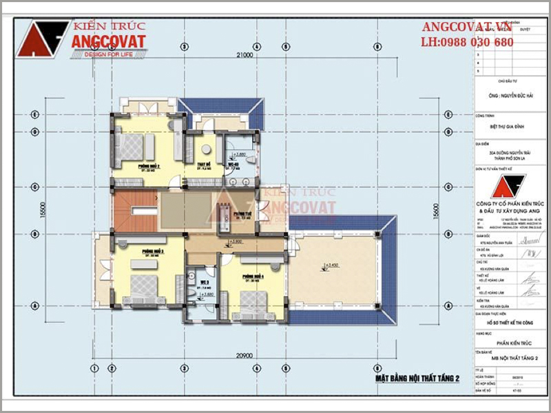 Mặt bằng lầu: Tư vấn xây nhà 1 trệt 1 lầu 4 phòng ngủ hoành tráng diện tích 200m2