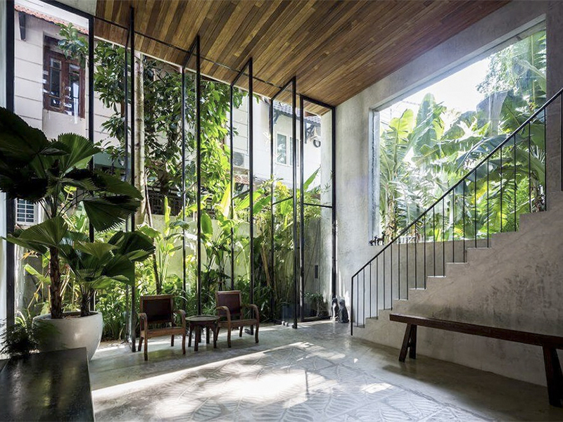 Thiết kế kiến trúc nhà gần gũi với thiên nhiên – Mẫu số 12