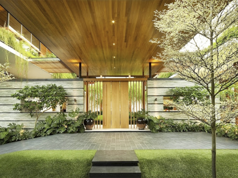 Thiết kế kiến trúc nhà gần gũi với thiên nhiên – Mẫu số 22