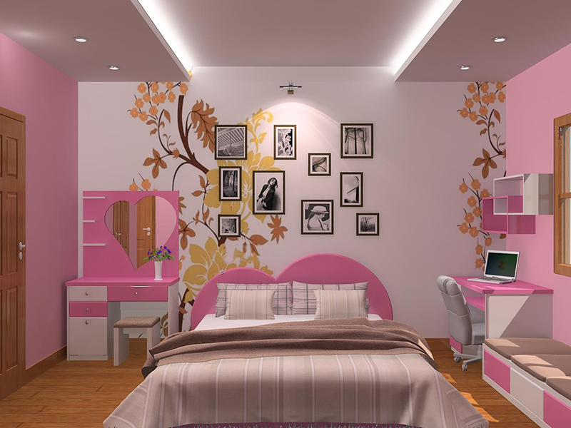 Cùng chiêm ngưỡng những phương án thiết kế nội thất sử dụng màu hồng dịu dàng và xinh đẹp.