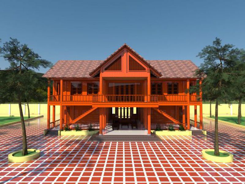 Kiểu nhà sàn gỗ nhỏ gọn đẹp, thi công giá rẻ làm homestay - Tịnh Biên, Tri  Tôn - YouTube