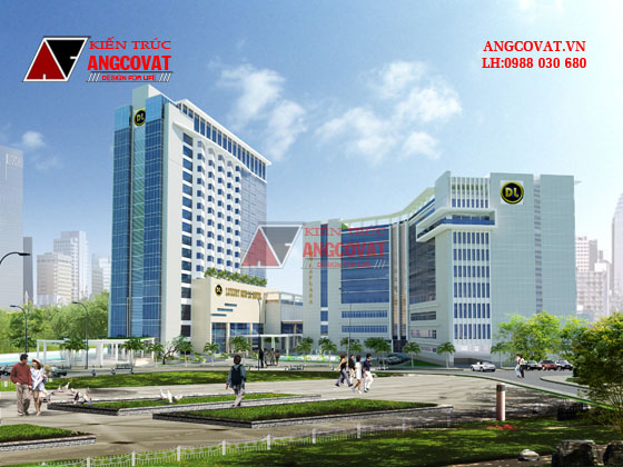 Thiết kế trung tâm thương mại khách sạn 4 sao pa1