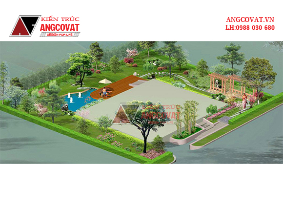 Mẫu thiết kế cảnh quan sân vườn 18 - Thiết kế cảnh quan sân vườn tại Sơn La