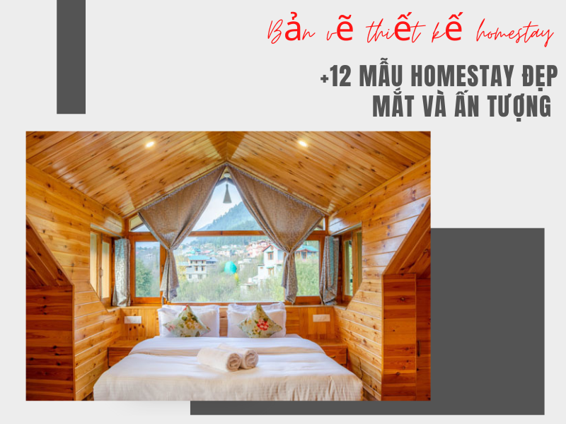 11 Mẫu nhà gỗ mini nhỏ đẹp, thích hợp cho homestay, nghỉ dưỡng