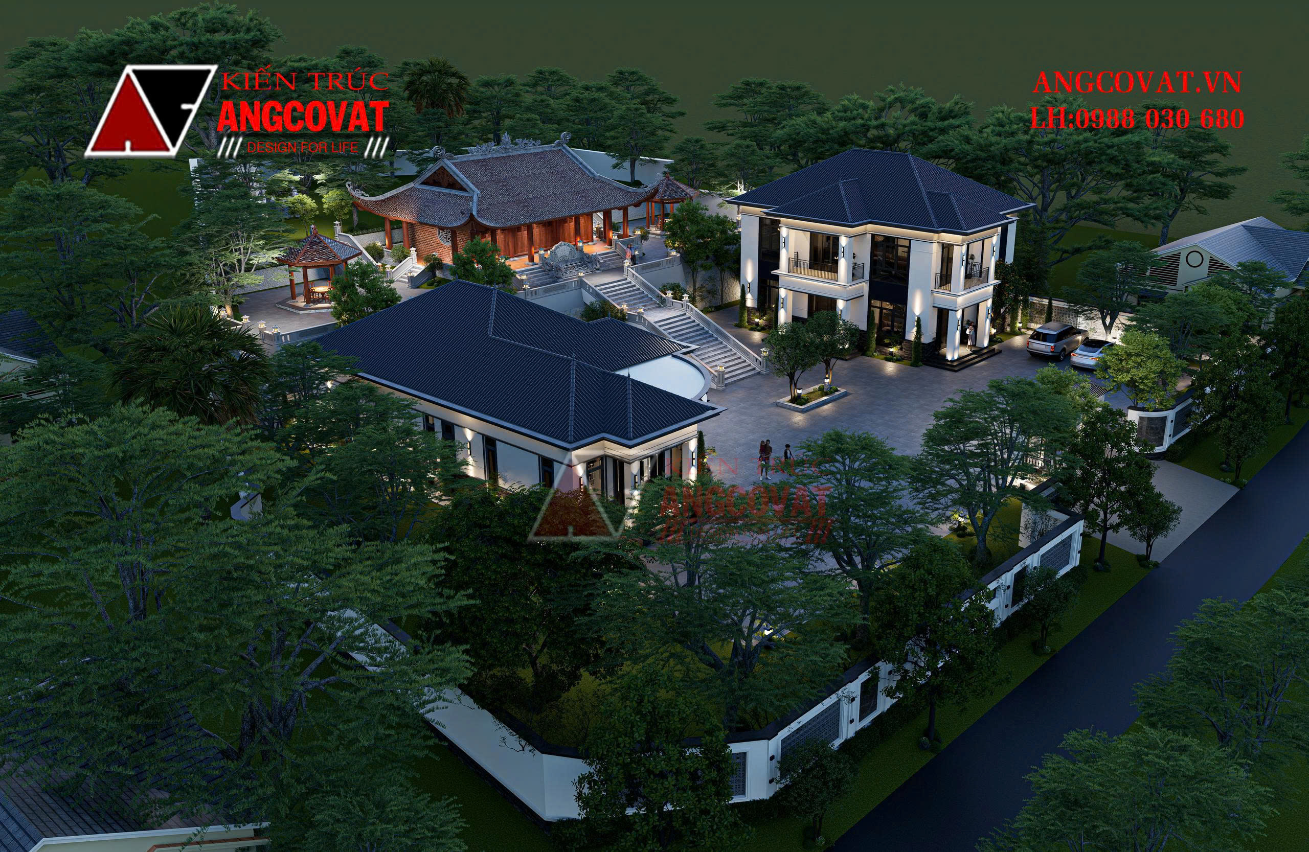MẪU THIẾT KẾ NHÀ Ở KẾT HỢP NHÀ THỜ ĐẸP – GÌN GIỮ GIÁ TRỊ TRUYỀN THỐNG TRONG KHÔNG GIAN SỐNG HIỆN ĐẠI