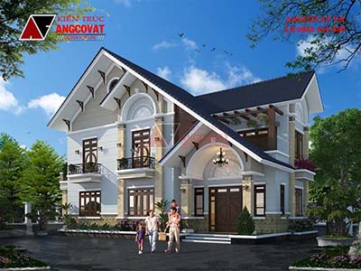 Chi phí xây biệt thự sân vườn 2 tầng tháng 8/2026