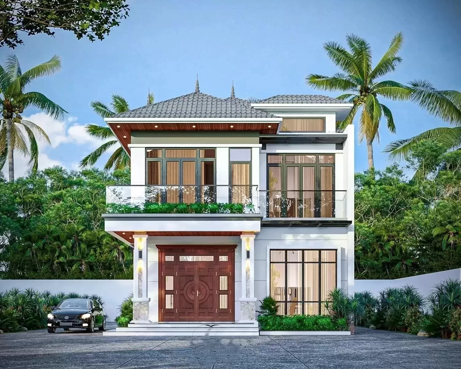 Chi phí xây nhà 2 tầng 6x12m là hết bao nhiêu tiền 