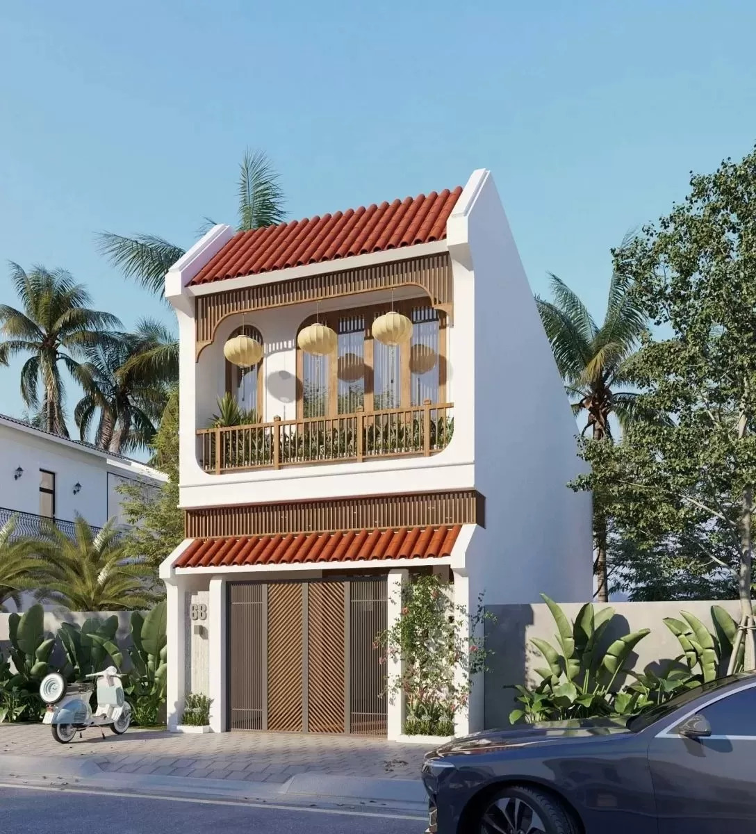 Chi phí xây nhà 2 tầng 6x12m là hết bao nhiêu tiền 