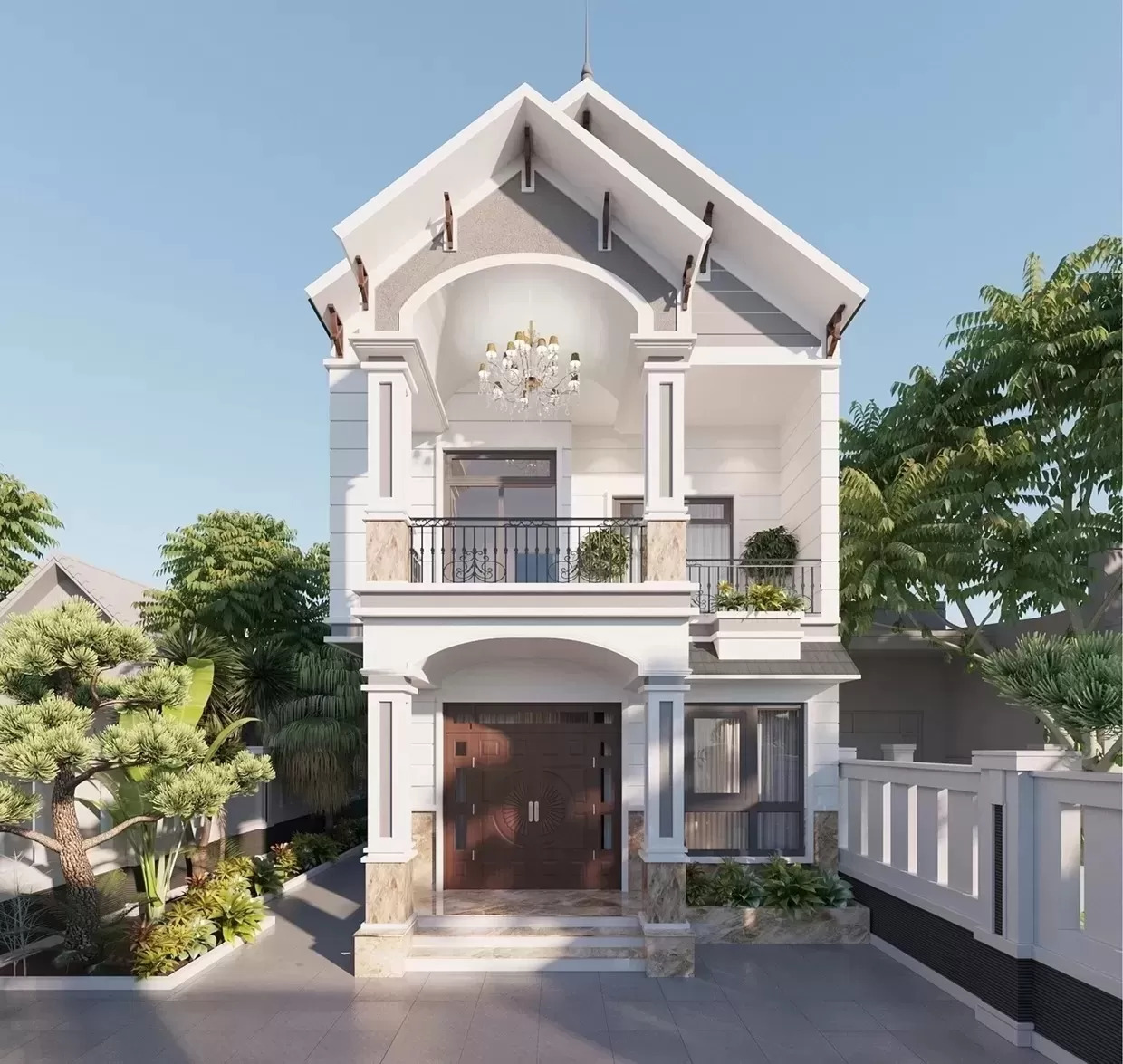 Chi phí xây nhà 2 tầng 6x12m là hết bao nhiêu tiền 