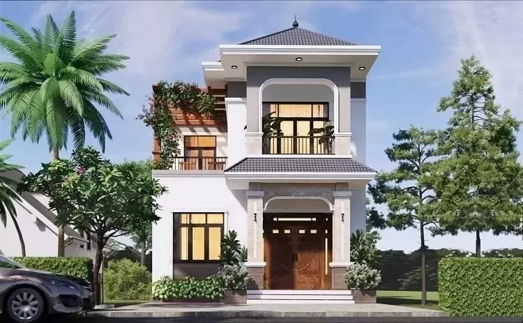 Chi phí xây nhà 2 tầng 6x12m là hết bao nhiêu tiền 
